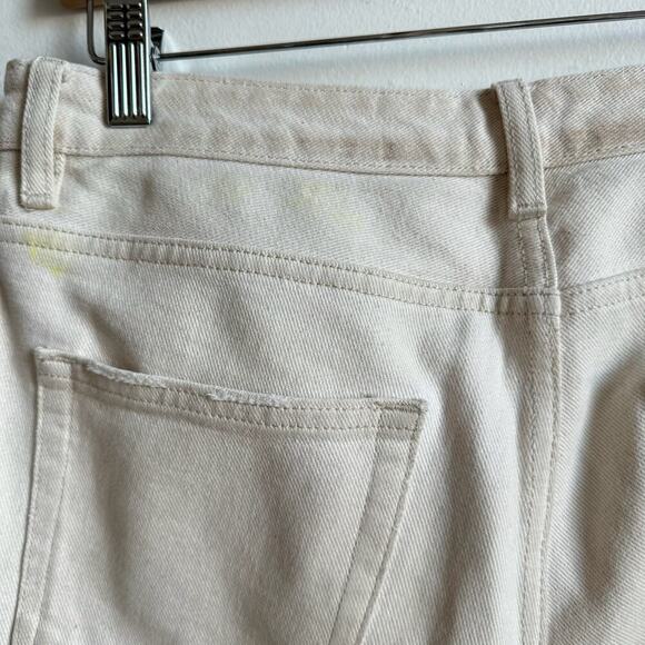 AMERICAN VINTAGE Unisex Le Carrot SNOP 53 Cream Jeans - Picture 4 of 9